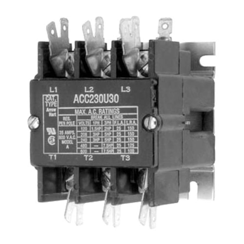 Contactor, Main, 3 Pole, 50 Amp main view
