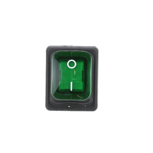 Rocker Switch, Green