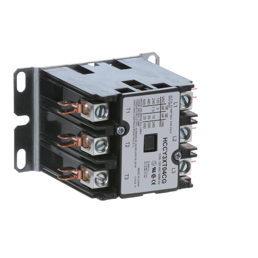 Contactor 3 Pole, 30/40A 480 main view