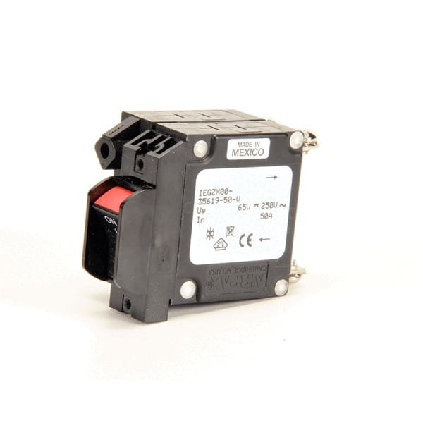 Nieco Rocker Switch/Circuit Breaker, 2 Pole, 50A main view