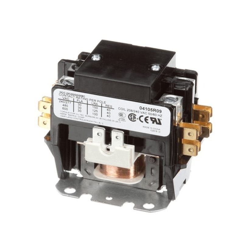 Contactor, 208/240V, 30 A, 2 Pole main view